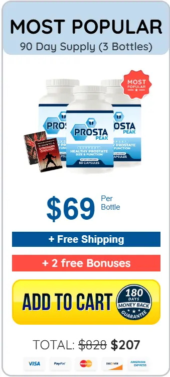 Prosta Peak 3 Bottle Price